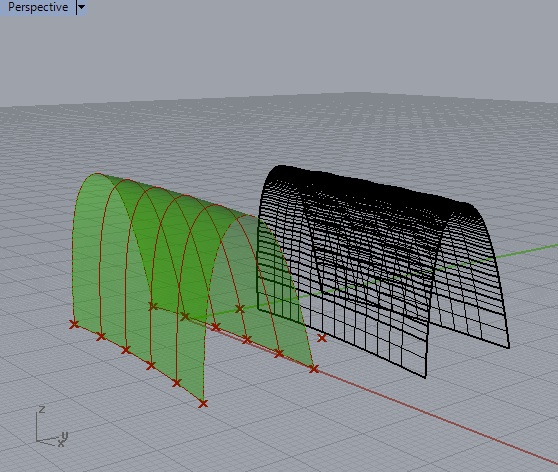 surface generated in Rhino