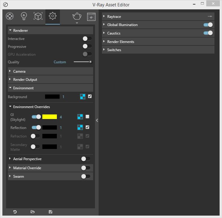 set gi skylight color to yellow