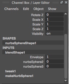 channel dialog box