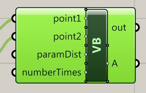 two variables added to input of VB script