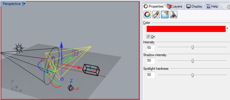back light properties