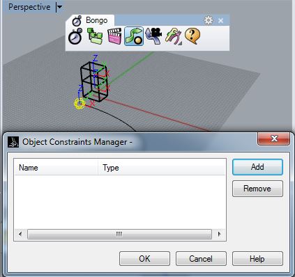setup path constraing