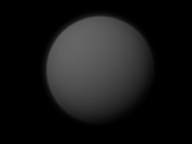 out of focus sphere