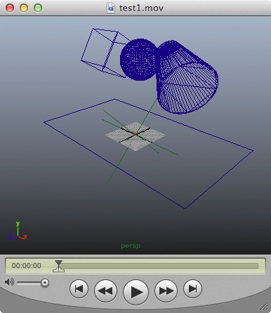 test animation