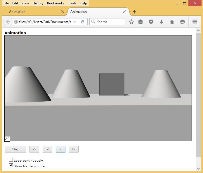 animation player html file