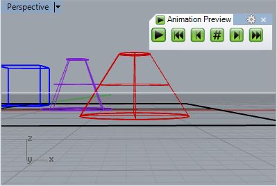 animation preview two curves