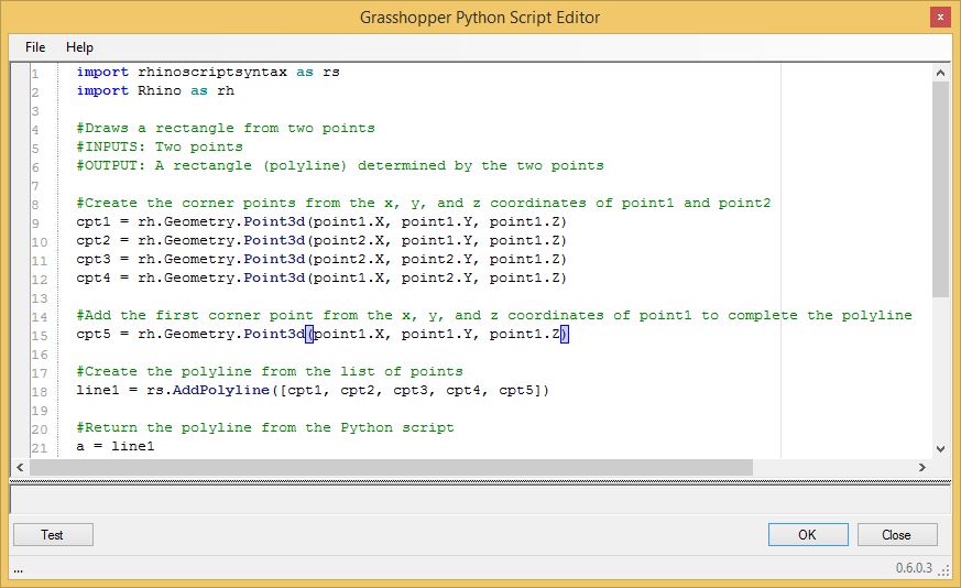 Python Procedure
