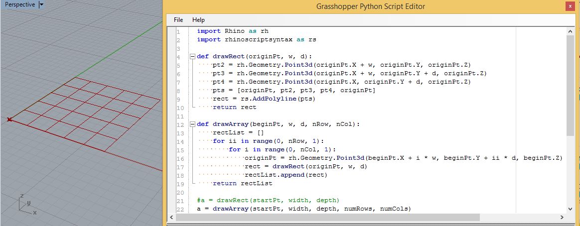 draw array function