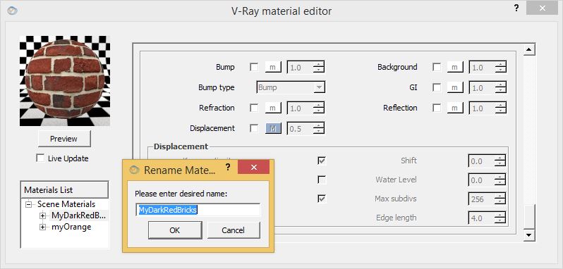 rename brick