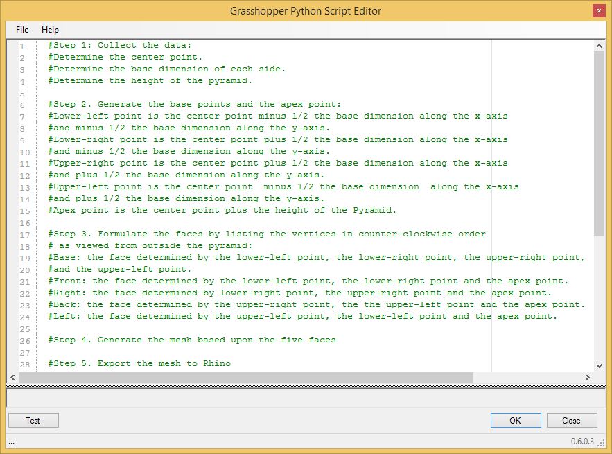 pseudo code for pyramid