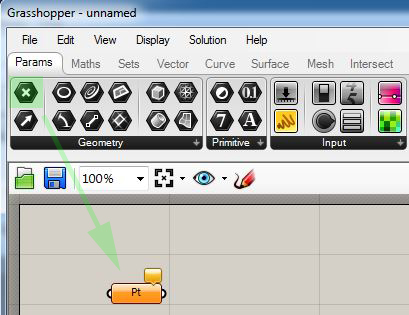 move point parameter to canvas