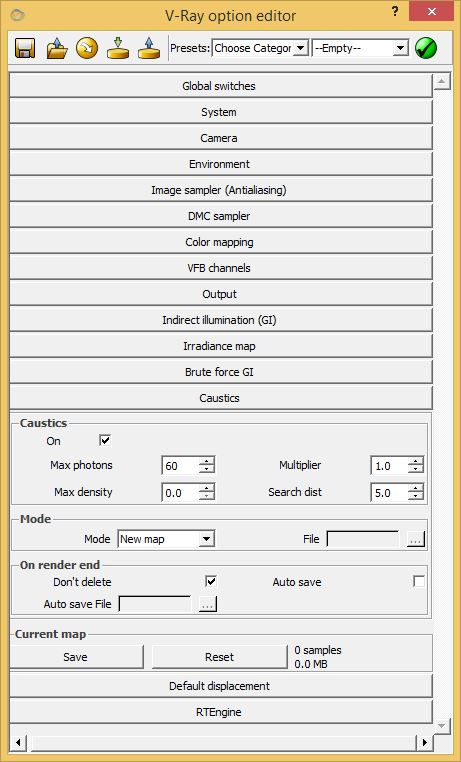 switchOnCaustics
