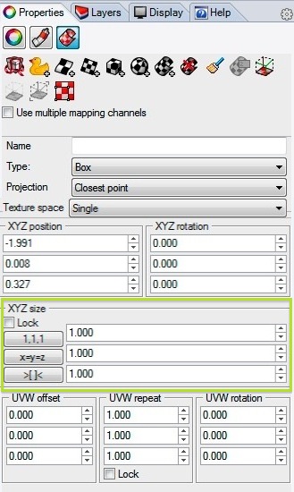 adjust scale