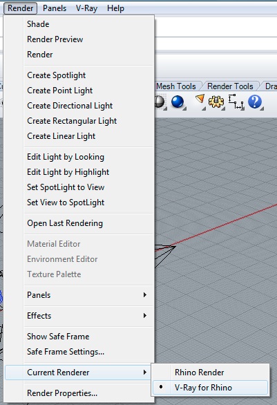 select vray