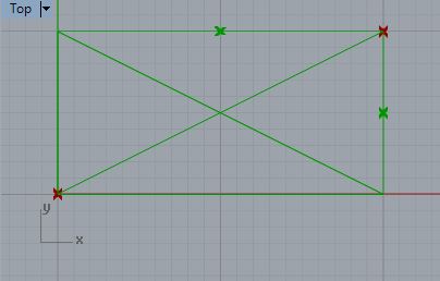 major diagonal lines