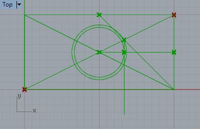 occulus outer circle - circular frame thickness