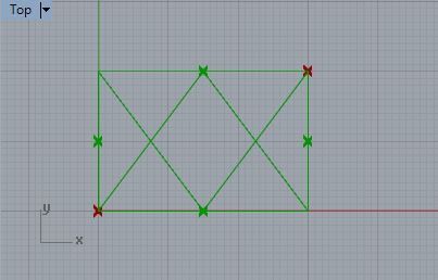 Oval Diagonal Lines