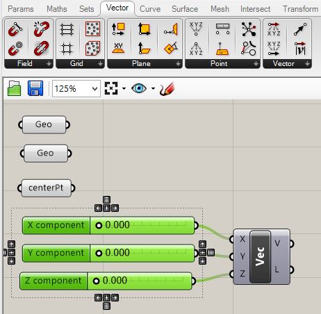 add vector component