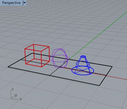 basic setup of objects