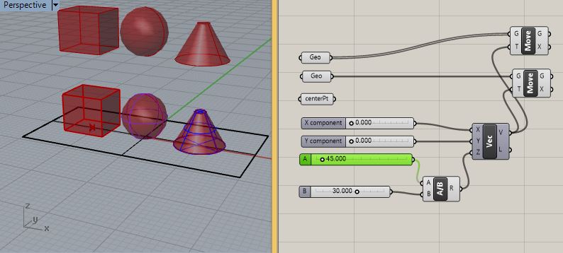 adjust "A" slider