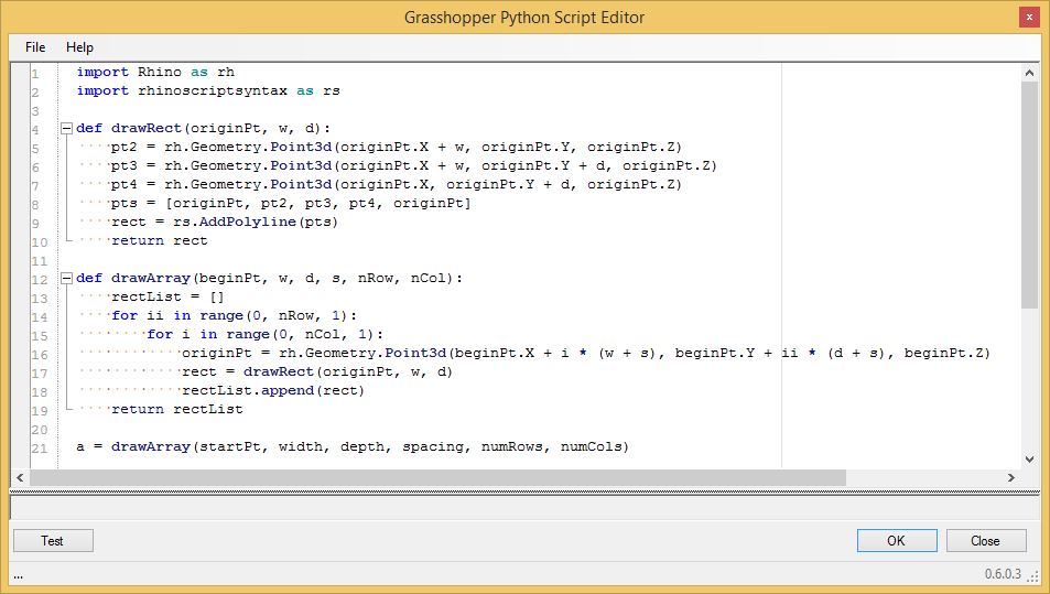 spacing script