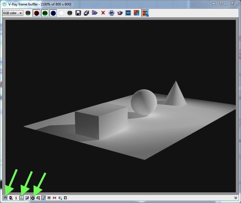 V-Ray Buffer Window