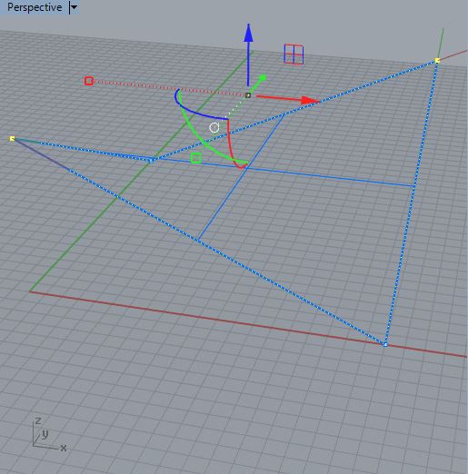 create saddle shape
