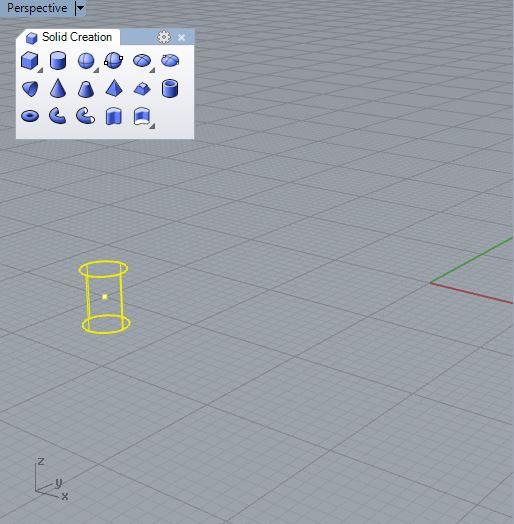 make solid cylinder