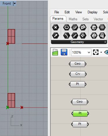geo and two pt components