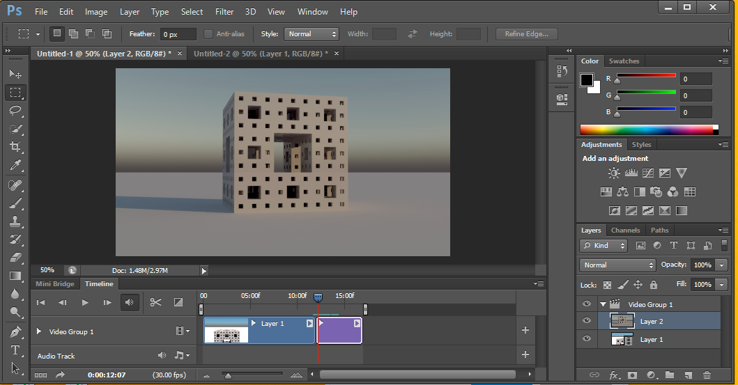 paste video track