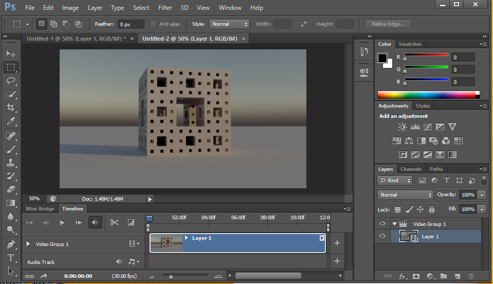 second video track 