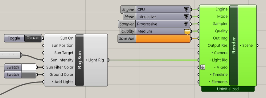 light Rig to Render Componet