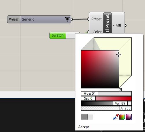 change color value