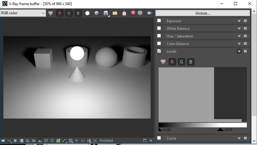 second render test