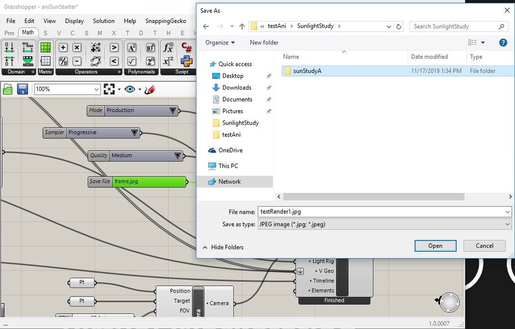 renderFrameFolder
