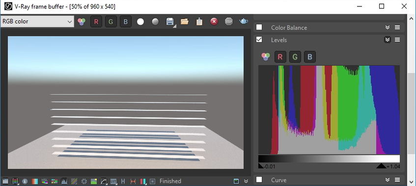 render of 10 louvers