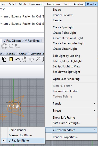 select vray