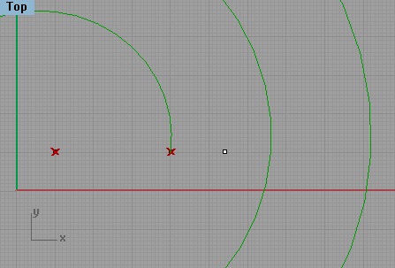 second radial point