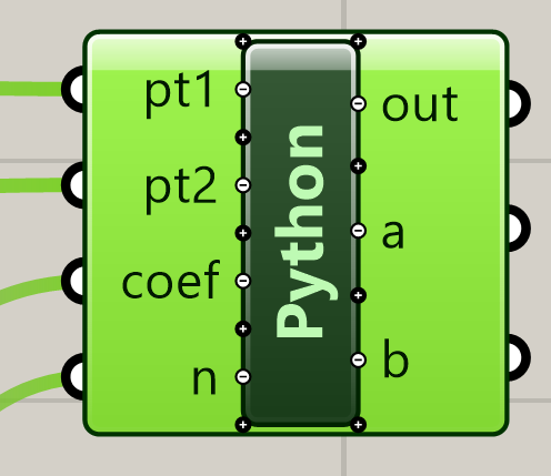 add output variable "b"