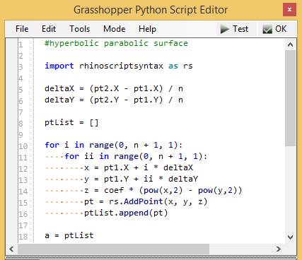 addpoint list output to variable a