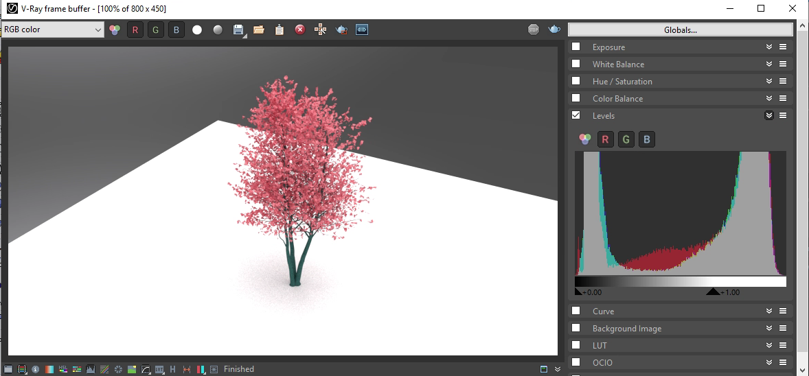 material color test