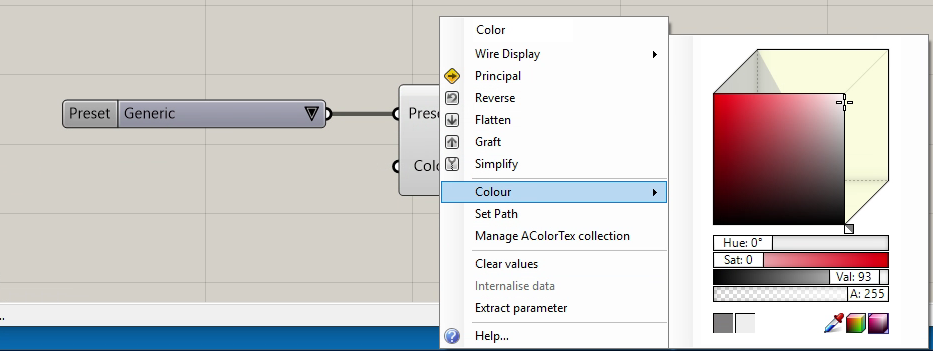 change color value