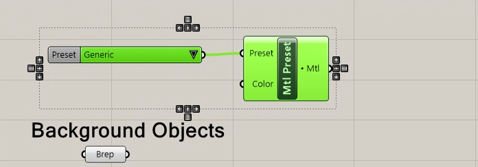 copy preset material