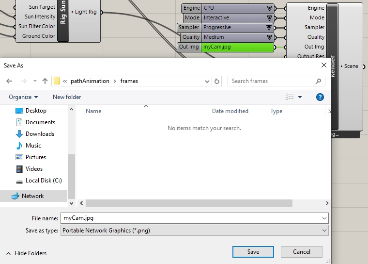 file save dialog