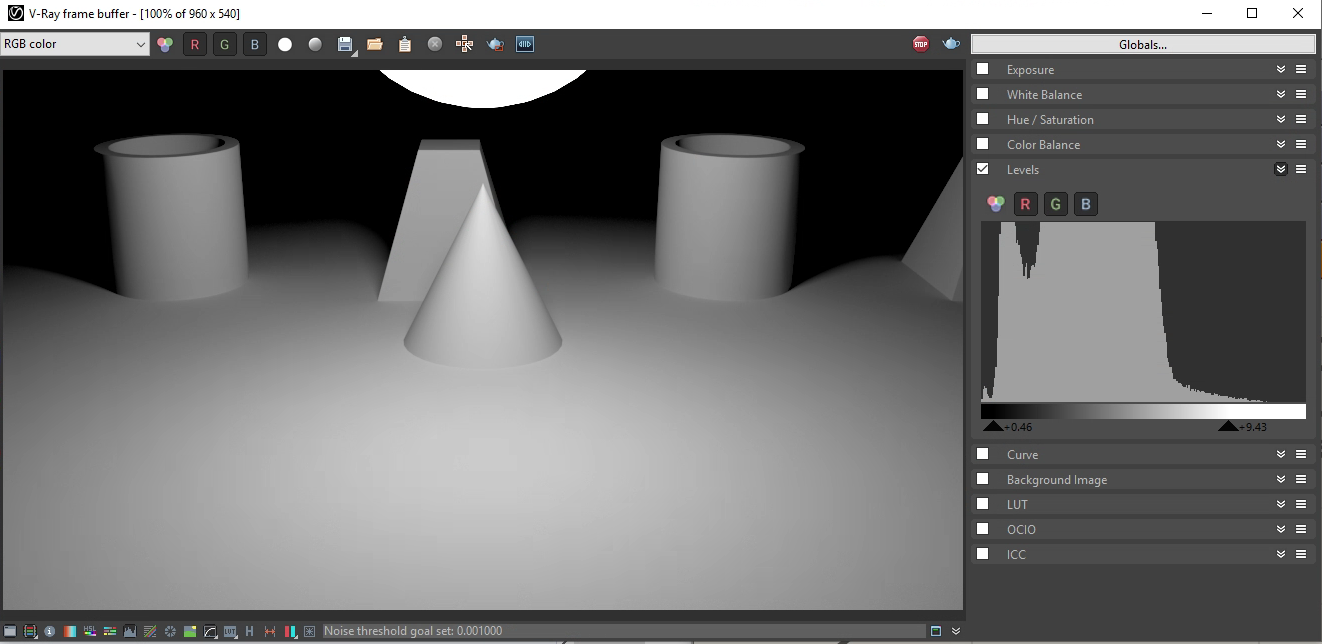 second render test