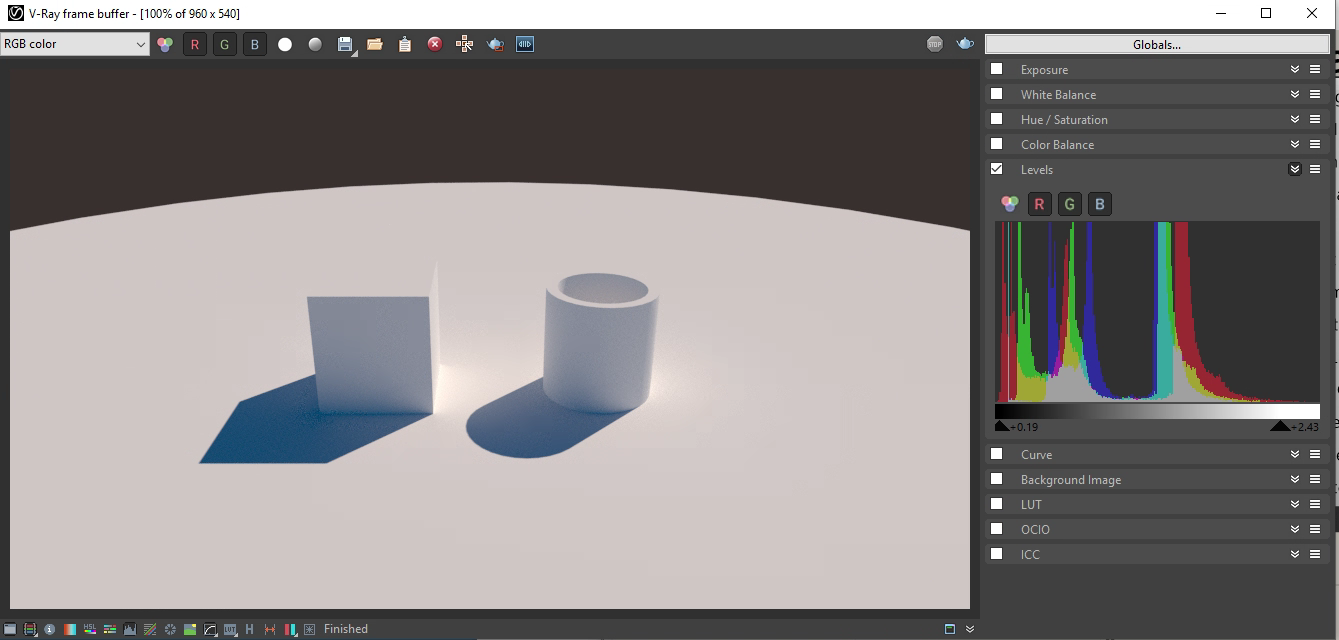 test rendering