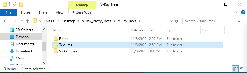 textures folder