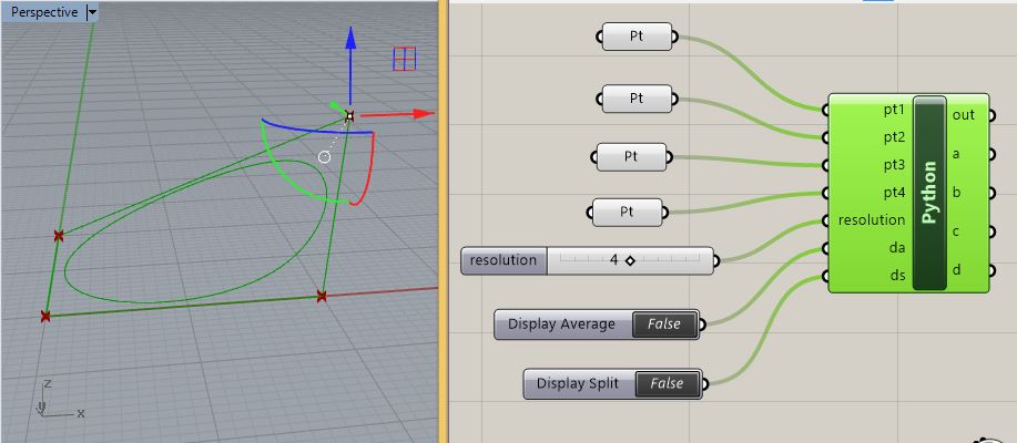 adjust points to be non-planar