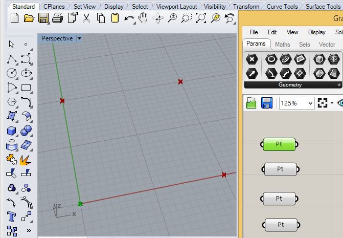 create parametric points
