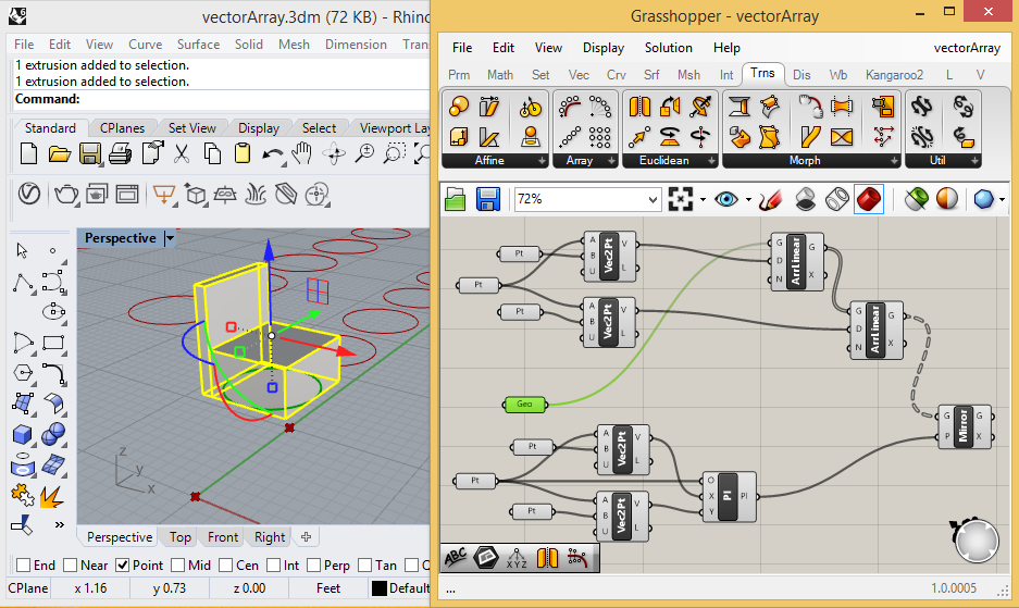 subsitute geometry